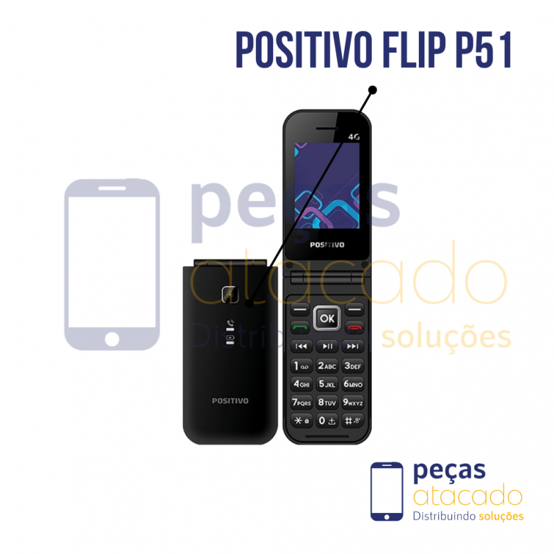 CELULAR POSITIVO FLIP P51 4G