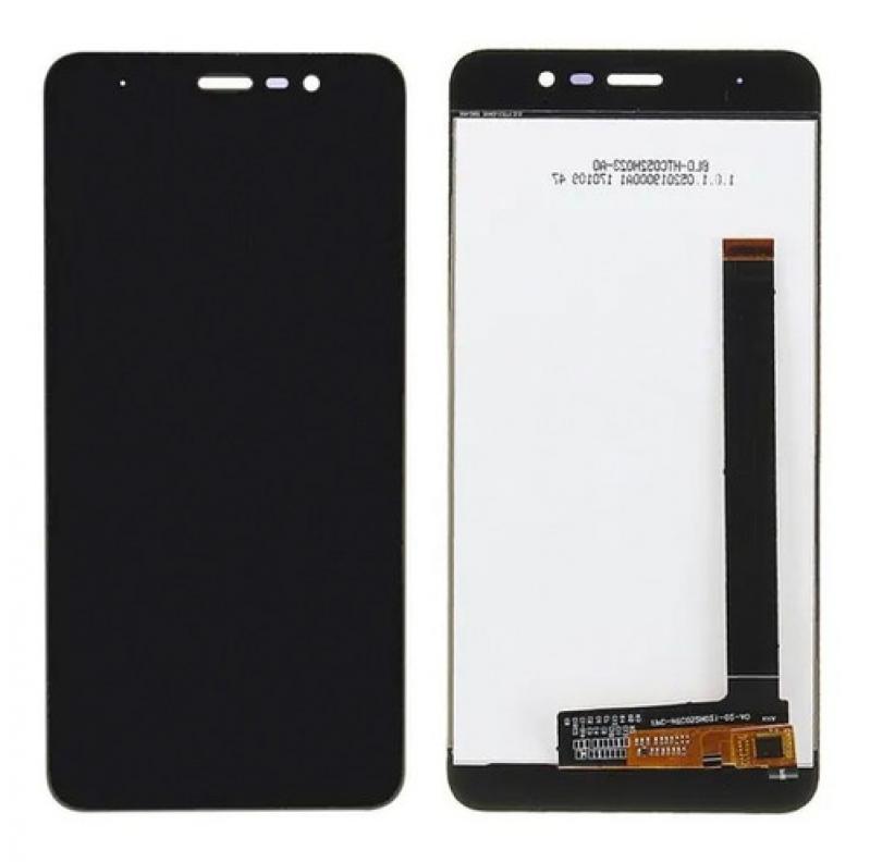 S-0C FRONTAL ASUS ZENFONE 3 MAX (ZC520TL) SEM ARO PRETO ORIGINAL CHINA IPS