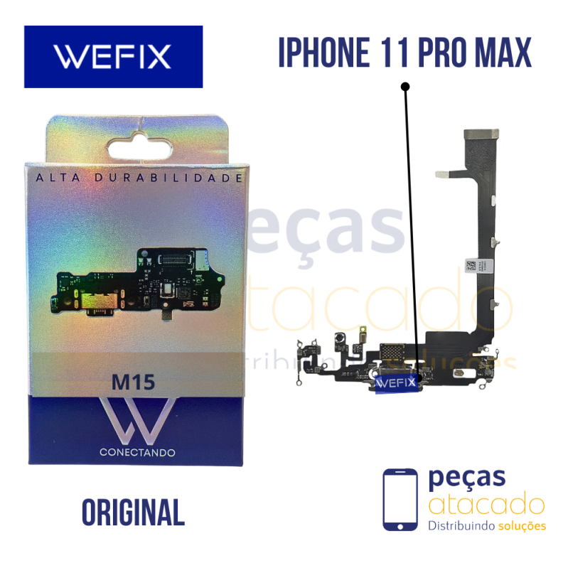 FLEX CONECTOR DE CARGA IPHONE X WEFIX ORIGINAL