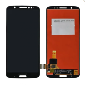 S-0238 FRONTAL MOTOROLA MOTO G6 PLUS (XT-1926) SEM ARO PRETO ORIGINAL CHINA IPS