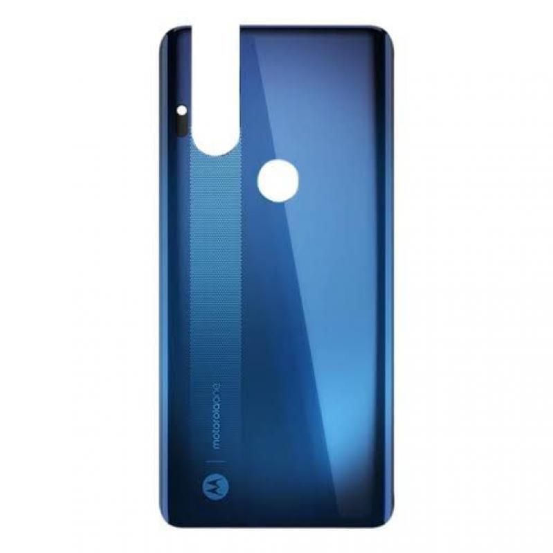 TAMPA TRASEIRA MOTOROLA MOTO ONE HYPER AZUL OCEANO