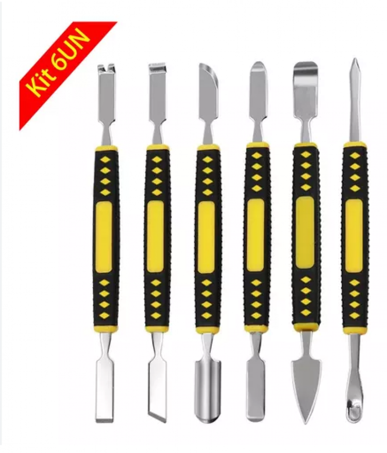 KIT ESPATULA PROFISSIONAL 6 EM 1 WYLIE TE-666