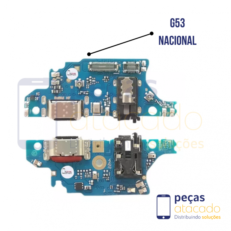 SB-0154 SUB PLACA CONECTOR MOTOROLA MOTO G53 XT2335 ORIGINAL NACIONAL