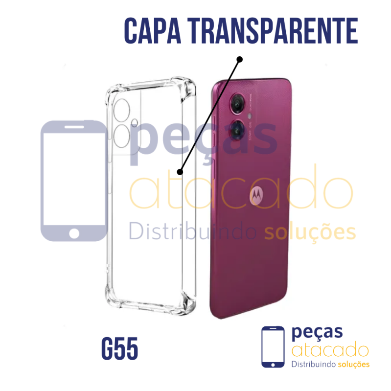 CAPA TRANSPARENTE MOTOROLA G5