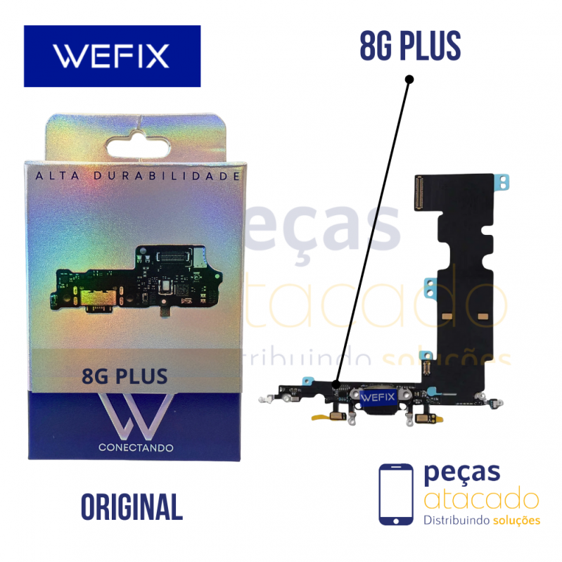 FLEX CONECTOR DE CARGA IPHONE 8G WEFIX ORIGINAL