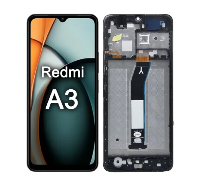S-1089 FRONTAL XIAOMI REDMI A3 (CX398PTO) COM ARO ORIGINAL CHINA IPS