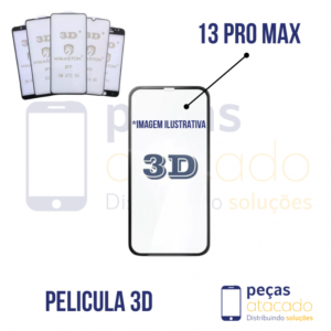 P-0407 PELICULA IPHONE 13 PRO MAX 3D