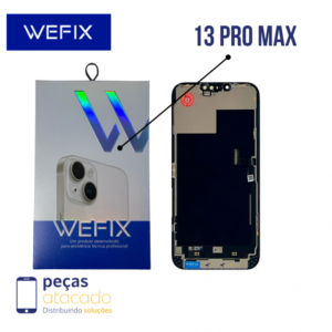 S-1007 FRONTAL IPHONE 13 PRO MAX SOFT IC 120HZ WEFIX OLED (NAO PRECISA TROCAR EPROM)