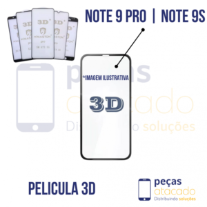 P-0342 PELICULA XIAOMI NOTE 9 PRO | NOTE 9S 3D