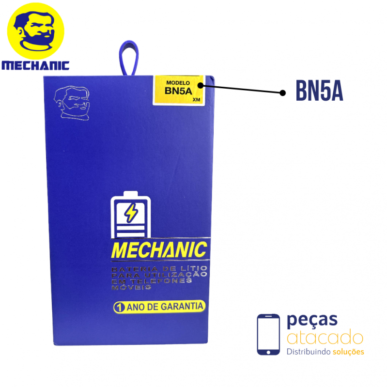 BA-0537 BATERIA MECHANIC XIAOMI POCO M3 PRO | REDMI NOTE 10 (BN5A) (1 ANO DE GARANTIA)