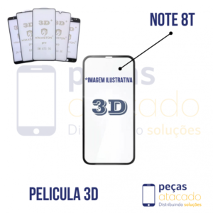 P-0287 PELICULA XIAOMI REDMI NOTE 8T 3D