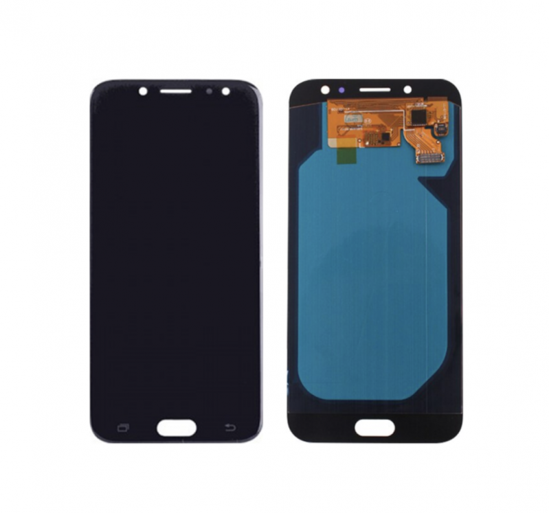 S-0200 FRONTAL SAMSUNG J7 PRO (SM-J730) SEM ARO PRETA ORIGINAL CHINA OLED