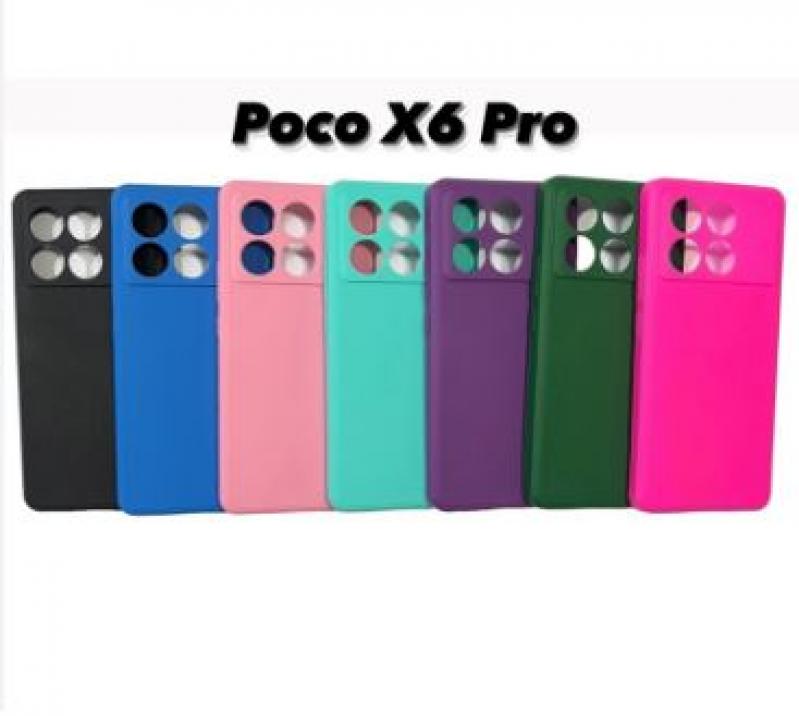 CAPA AVELUDADA XIAOMI POCO X6 PRO