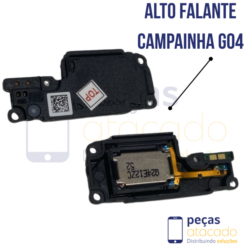 J-0086 ALTO FALANTE CAMPAINHA MOTOROLA MOTO G04