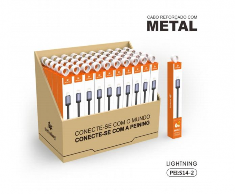 CABO PEINING USB PARA LIGHTNING PEI-S14-2