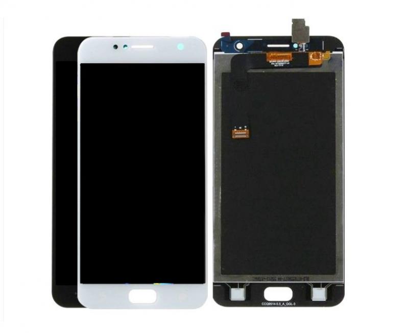 FRONTAL ASUS ZENFONE 4 SELFIE (ZB553KL) SEM ARO BRANCA ORIGINAL CHINA IPS