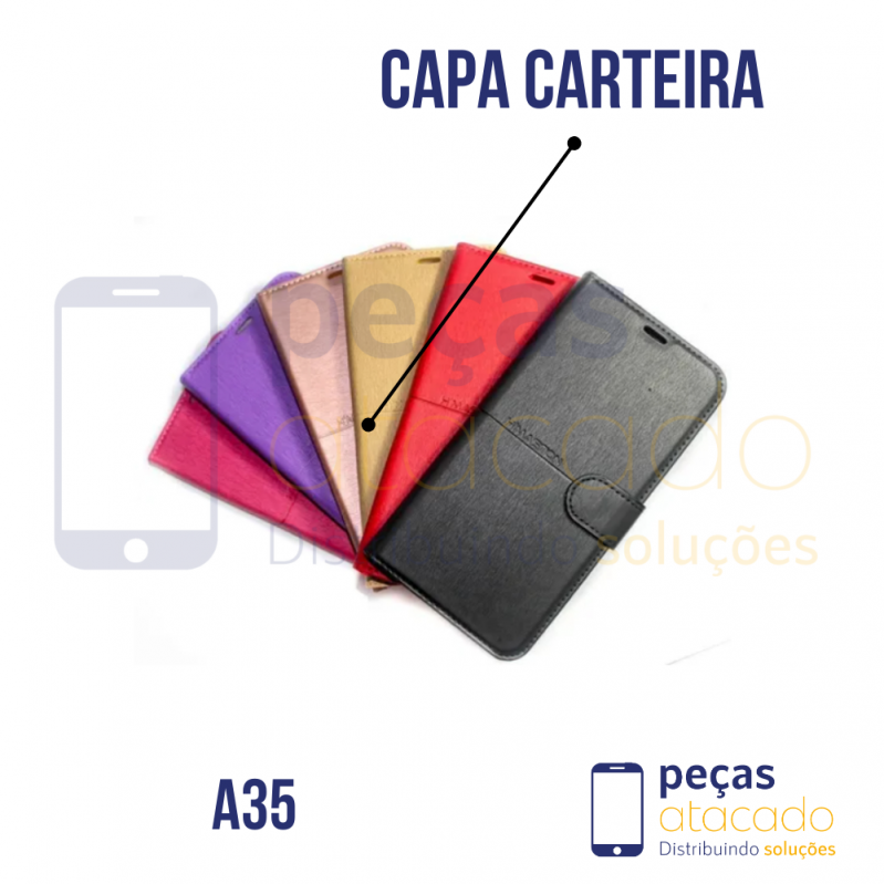 CAPA CARTEIRA SAMSUNG A35