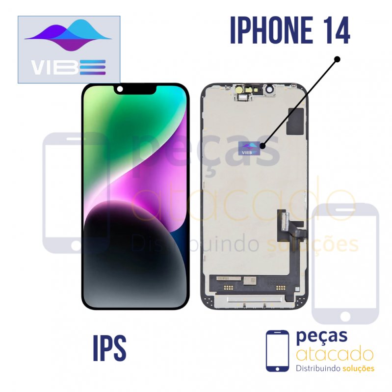 S-0945 FRONTAL IPHONE 14 (A2649) (SEM CI) ORIGINAL VIBE IPS