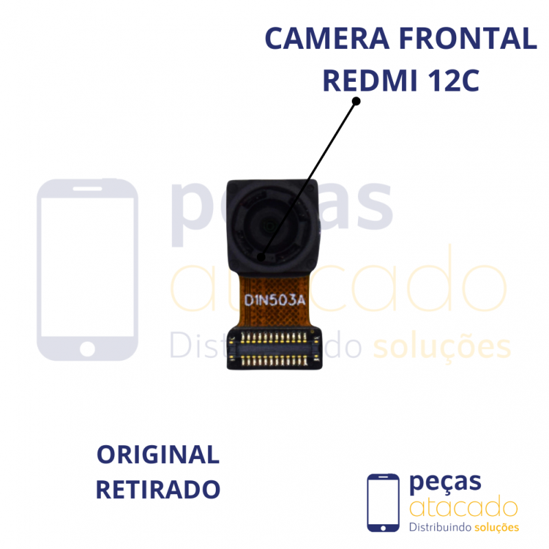 G-0057 CAMERA FRONTAL XIAOMI REDMI 12C ORIGINAL RETIRADA