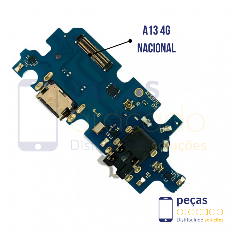 SUB PLACA CONECTOR SAMSUNG SM-A135 GALAXY A13 4G ORIGINAL NACIONAL