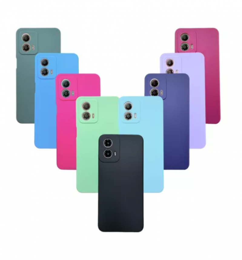 CAPA AVELUDADA MOTOROLA MOTO G34