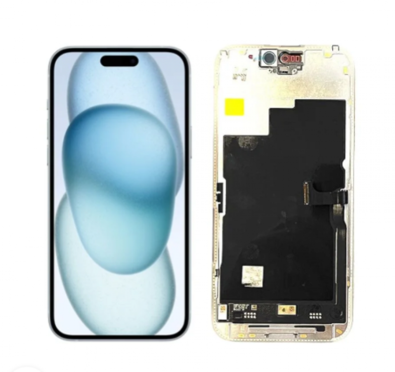 FRONTAL IPHONE 15 (A3087) SEM ARO AMOLED COMPATÍVEL IC WEFIX