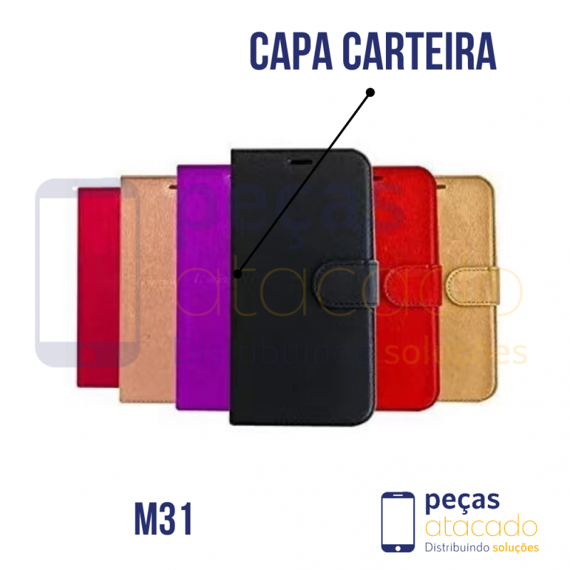 CAPA CARTEIRA SAMSUNG GALAXY  M31