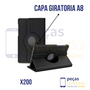 CAPA GIRATORIA SAMSUNG TAB A8 2021 – X200