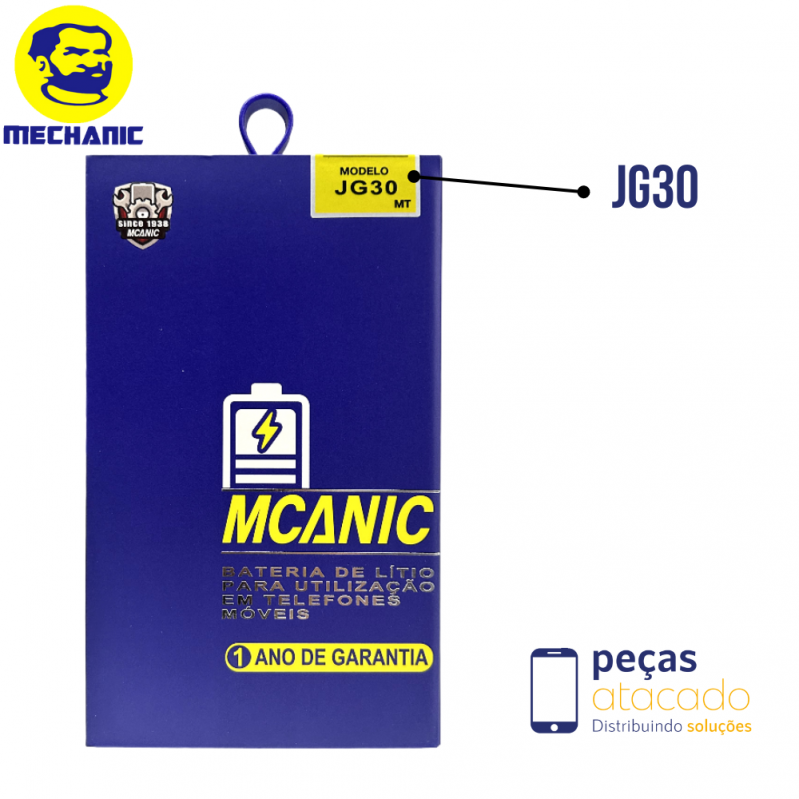BA-0524 BATERIA MECHANIC MOTOROLA MOTO G7 (XT1962) (JG30) (1 ANO DE GARANTIA)