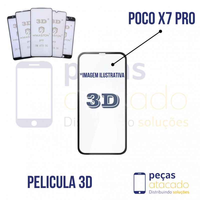 P-0476 PELICULA XIAOMI POCO X7 PRO 3D