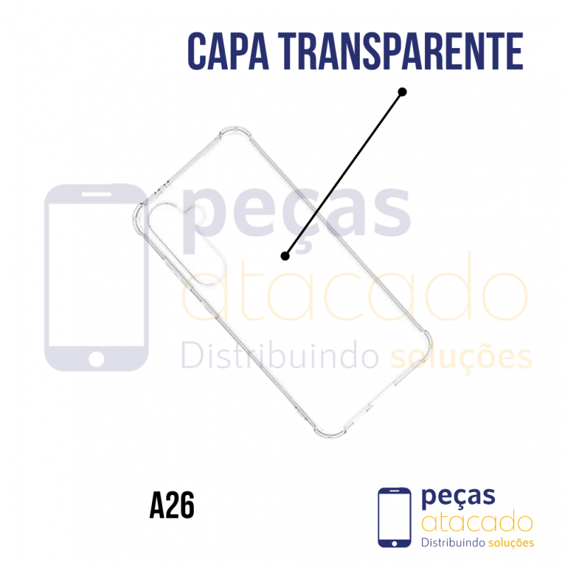 CAPA TRANSPARENTE SAMSUNG A26