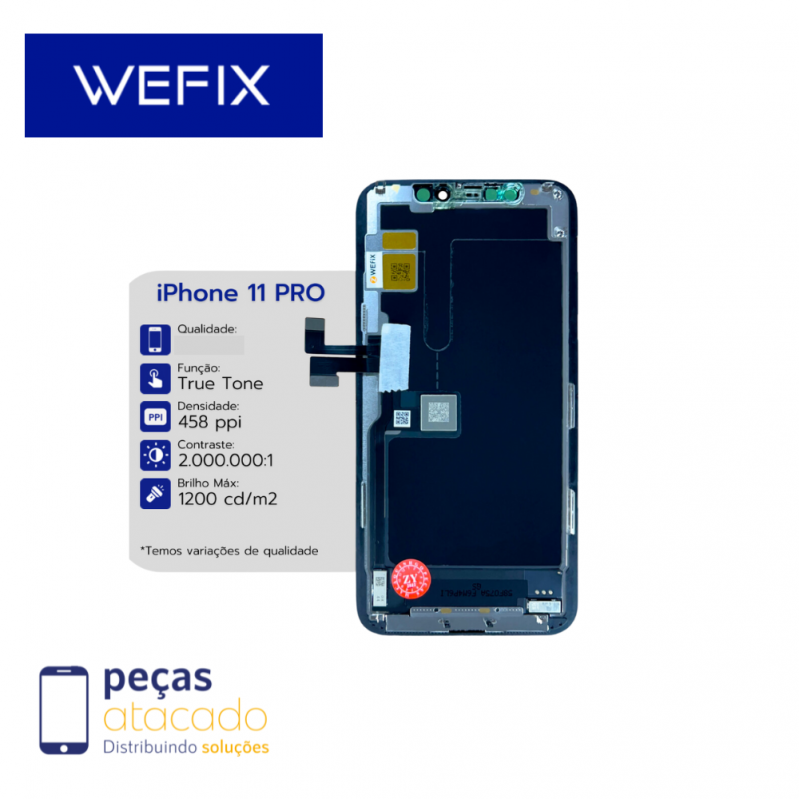 FRONTAL IPHONE 11 PRO (A2160) (SEM CI) INCELL WEFIX IPS