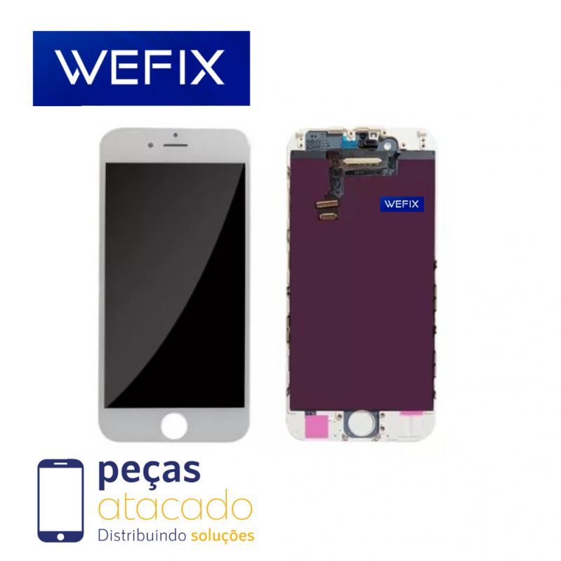 S-0631 FRONTAL IPHONE 6G (A1549) WEFIX BRANCA IPS