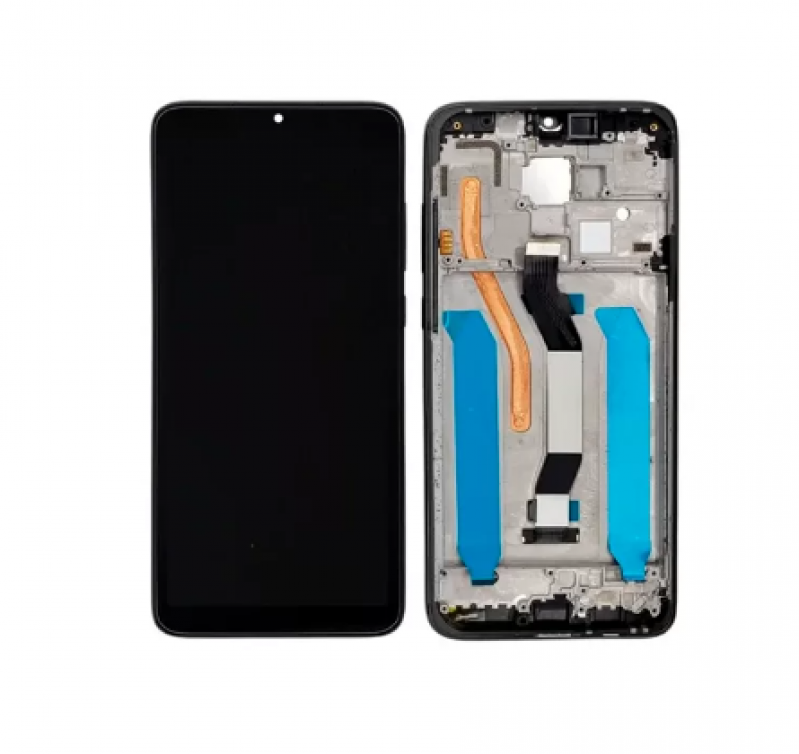 S-0653 FRONTAL XIAOMI NOTE 8 PRO (M1906G7) (M1906G7G) COM ARO PRETO ORIGINAL CHINA IPS