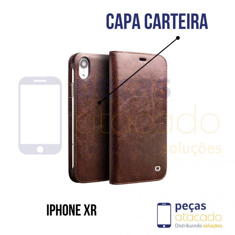 CAPA CARTEIRA IPHONE XR