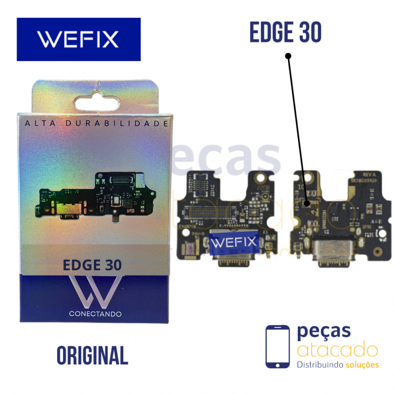 SUB PLACA DE CARGA MOTOROLA MOTO EDGE 20 WEFIX ORIGINAL
