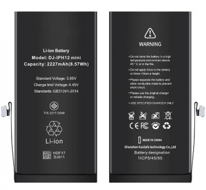 BA-0159 BATERIA 1 LINHA IPHONE 12 MINI