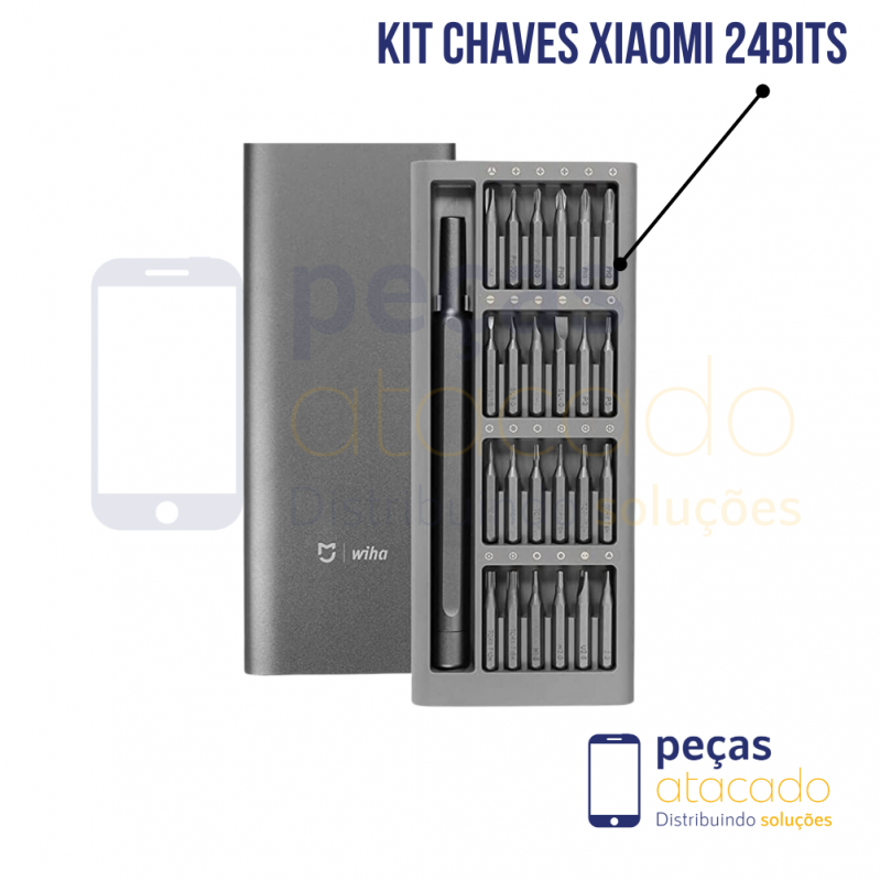 KIT CHAVES FERRAMENTAS 24 BITS XIAOMI MIJIA