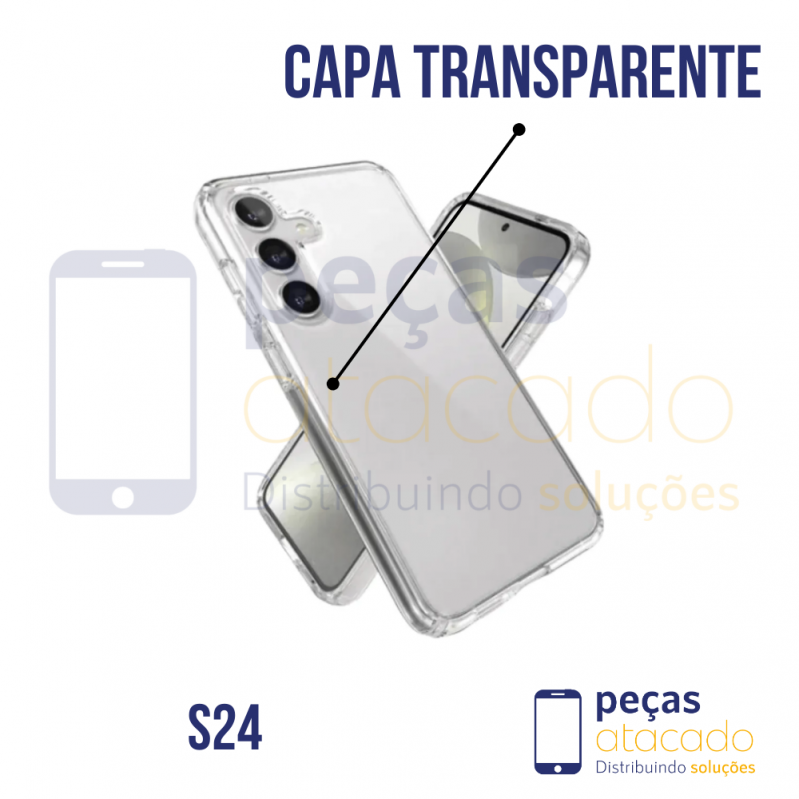 CAPA TRANSPARENTE SAMSUNG S24 FE