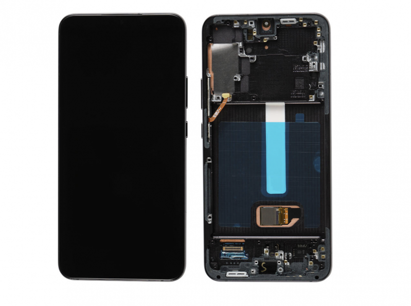 S-0958 FRONTAL SAMSUNG S22 ULTRA (SM-G918) COM ARO PRETO ORIGINAL CHINA OLED