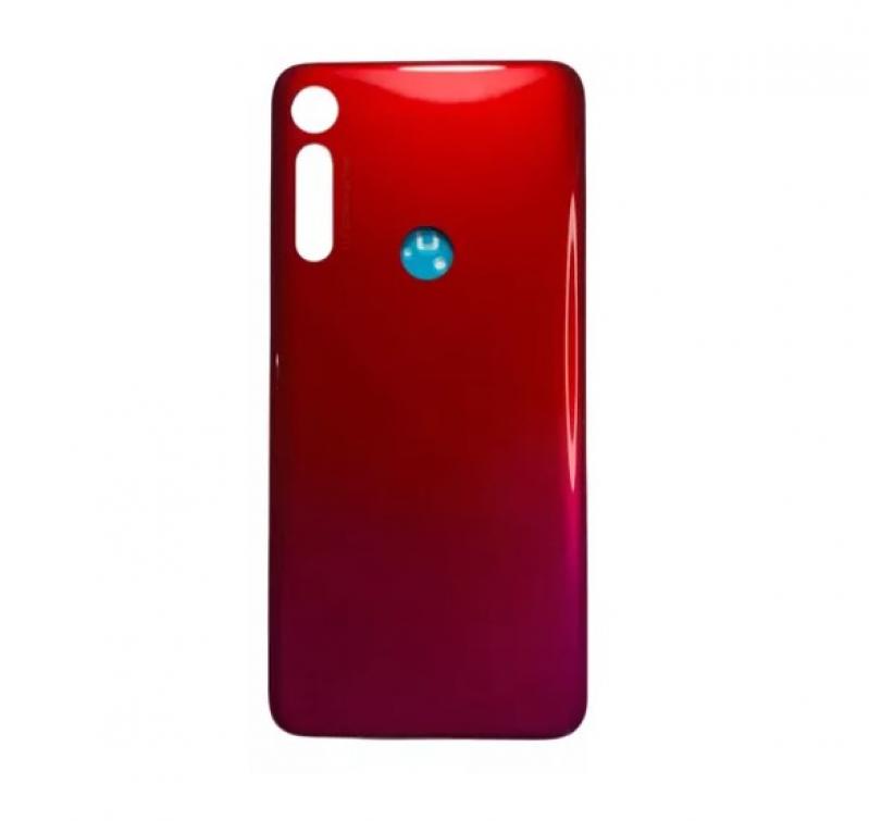 TAMPA TRASEIRA MOTOROLA MOTO G8 PLAY VERMELHO