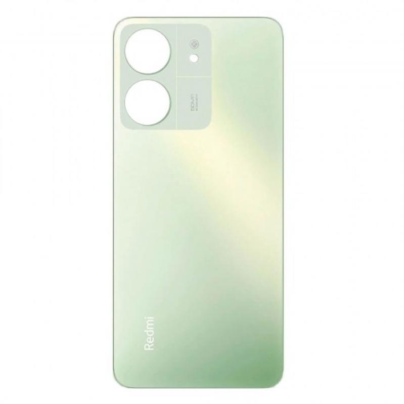 TAMPA TRASEIRA XIAOMI REDMI 13C VERDE TREVO
