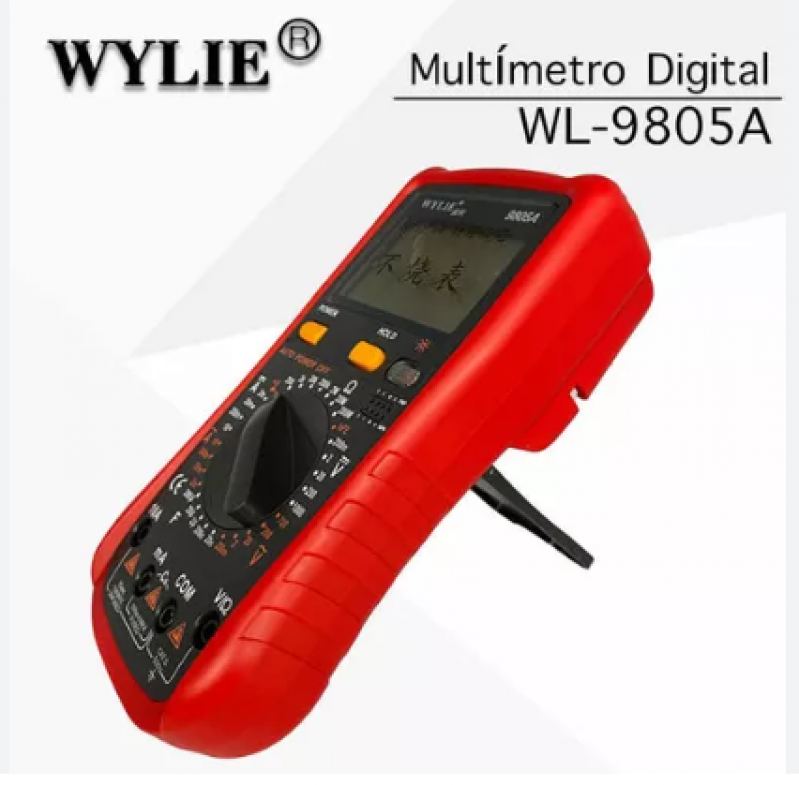 MULTÍMETRO DIGITAL PROFISSIONAL WYLIE-9805A