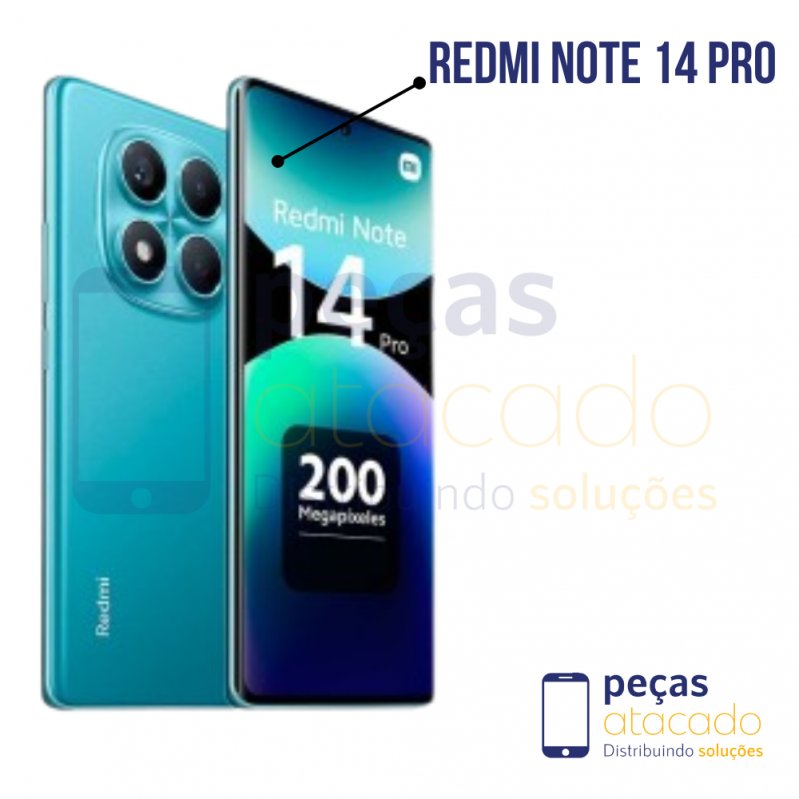 CELULAR XIAOMI REDMI NOTE 14 PRO OCEAN BLUE 8 GB RAM 256GB ROM