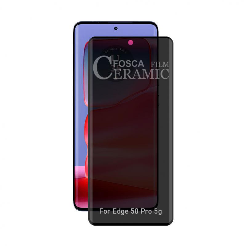 P-0474 PELICULA MOTOROLA MOTO G85 | EDGE 50 | EDGE 50 PRO | EDGE 50 ULTRA | EDGE 50 FUSION CERAMICA FOSCA PRIVACIDADE