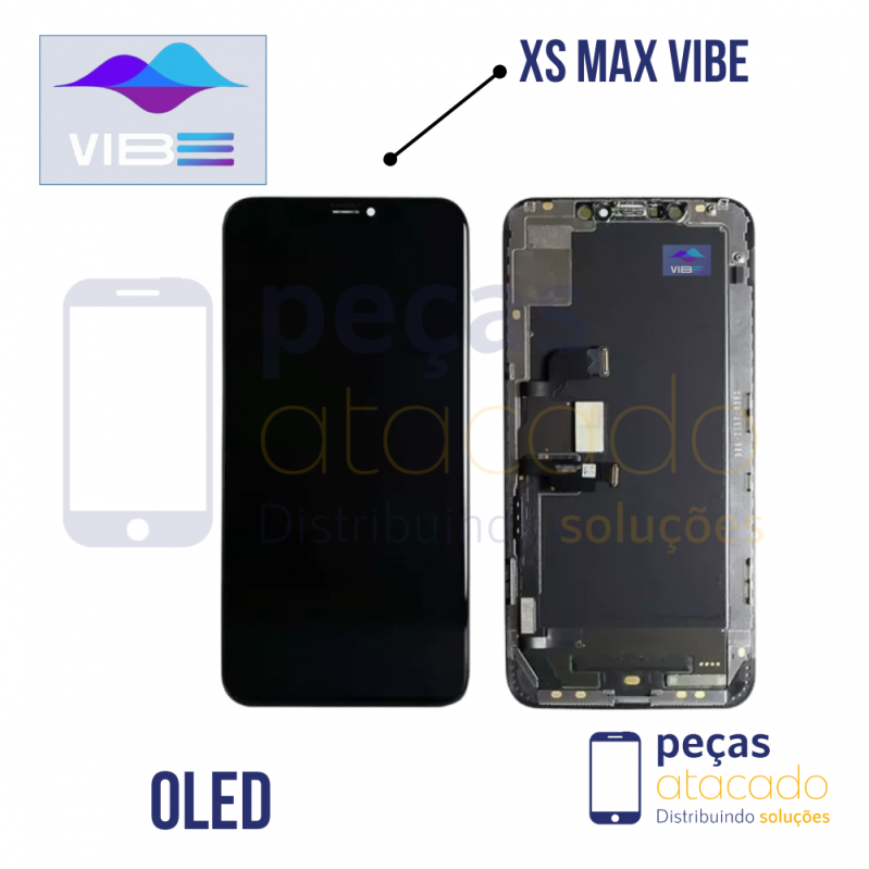 S-0347 FRONTAL IPHONE XS MAX (A1921) VIBE OLED