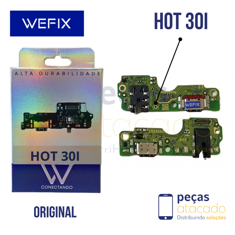 SUB PLACA DE CARGA INFINIX HOT 30 WEFIX ORIGINAL