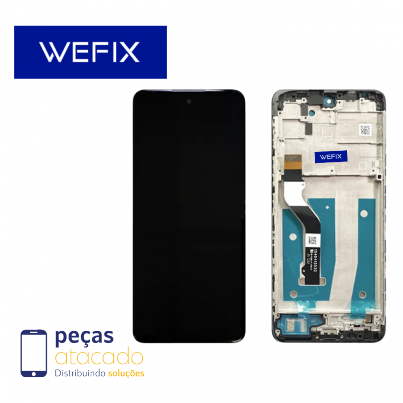 S-0377 FRONTAL MOTOROLA MOTO G60 (XT2135) COM ARO WEFIX IPS
