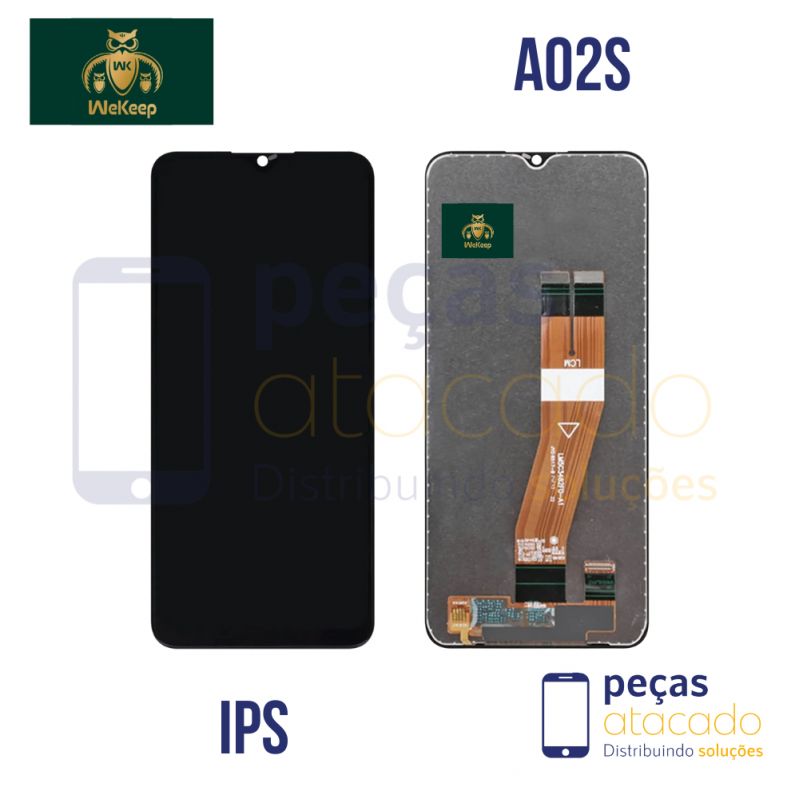 S-0427 FRONTAL SAMSUNG A02S (SM-A025) A03S (SM-A037) A04E (SM-A042) SEM ARO WE KEEP IPS