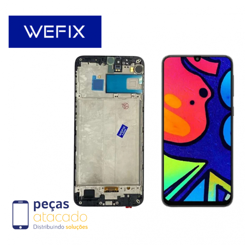 S-0889 FRONTAL SAMSUNG M21S (SM-M217)  M31 (SM-M315) COM ARO WEFIX OLED
